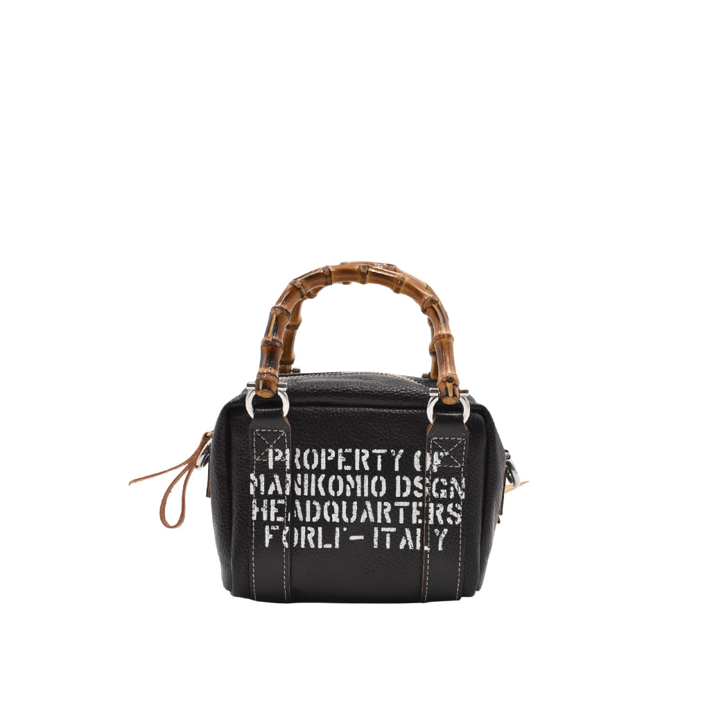[MANIKOMIO DSGN] BB / BAMBOO LEATHER BLACK