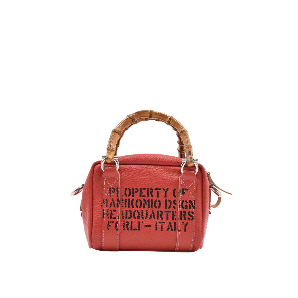 [MANIKOMIO DSGN] BB / BAMBOO LEATHER RED
