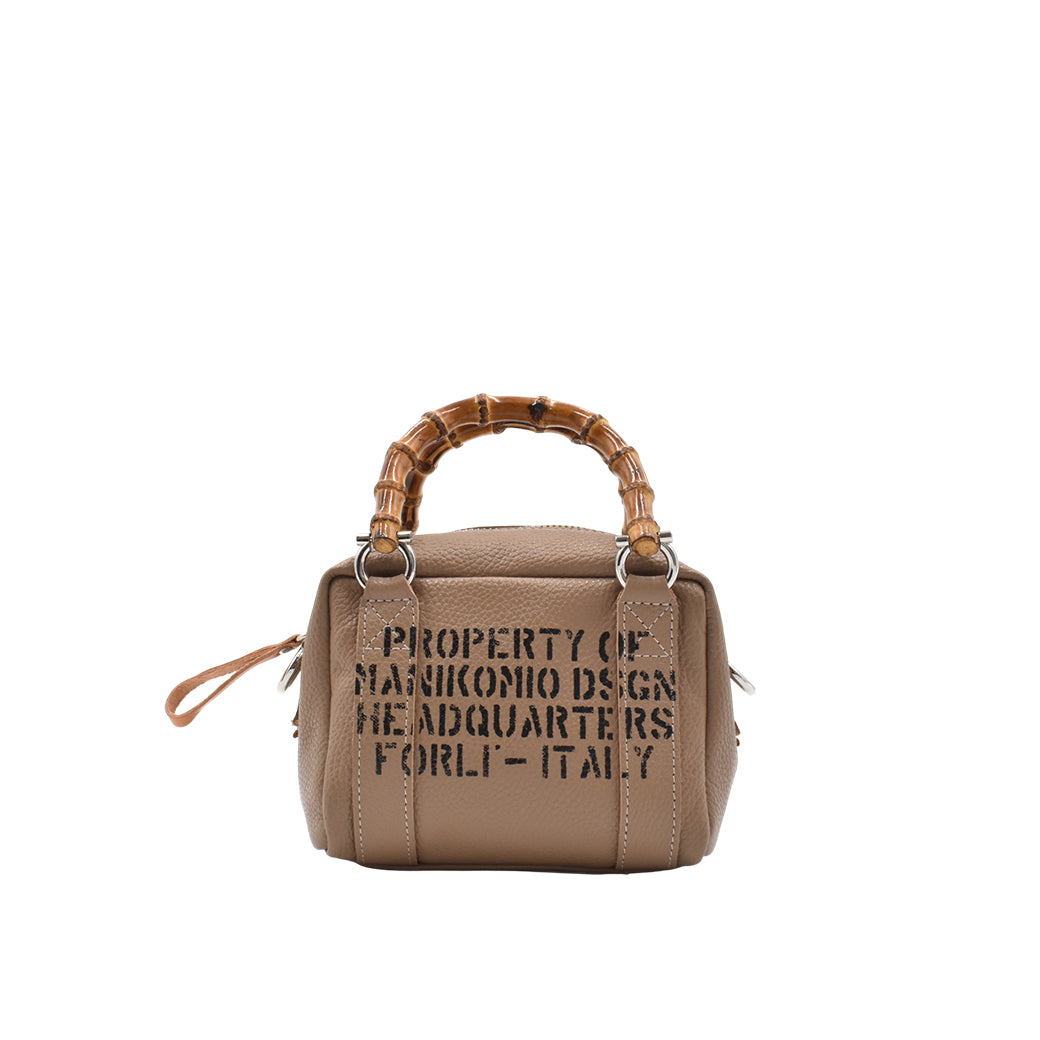 [MANIKOMIO DSGN] BB / BAMBOO LEATHER TAUPE