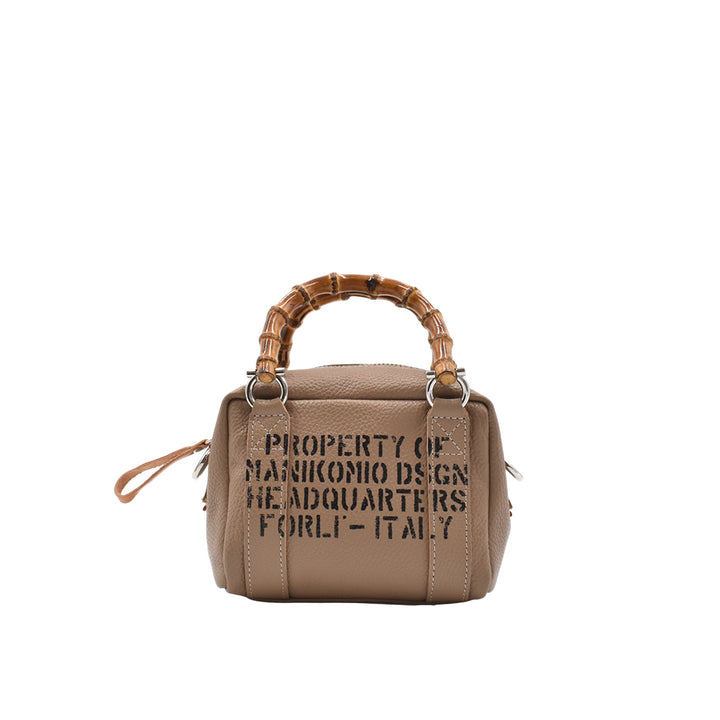 [MANIKOMIO DSGN] BB / BAMBOO LEATHER TAUPE