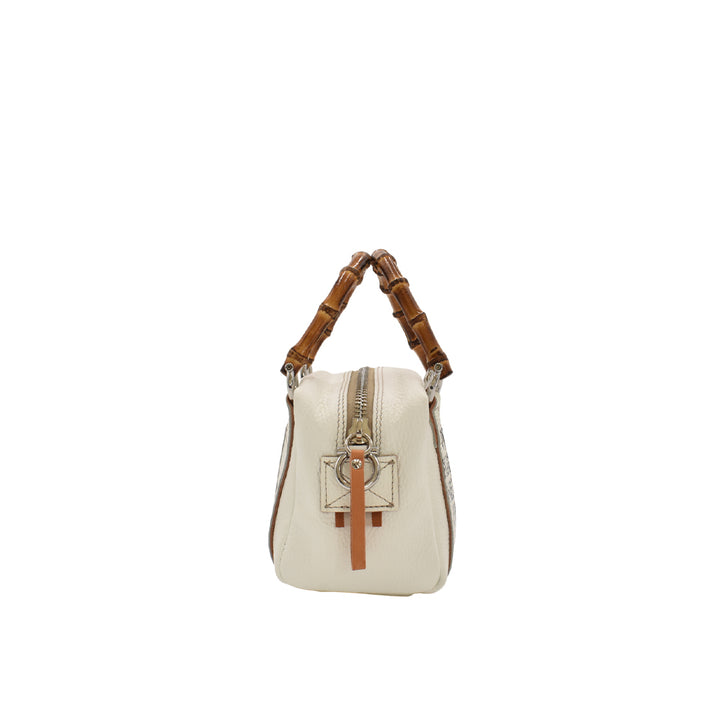 [MANIKOMIO DSGN] BB / BAMBOO LEATHER WHITE