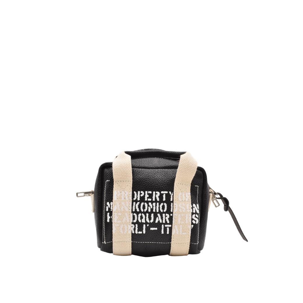 [MANIKOMIO DSGN]BB/ GENUINE LEATHER BLACK