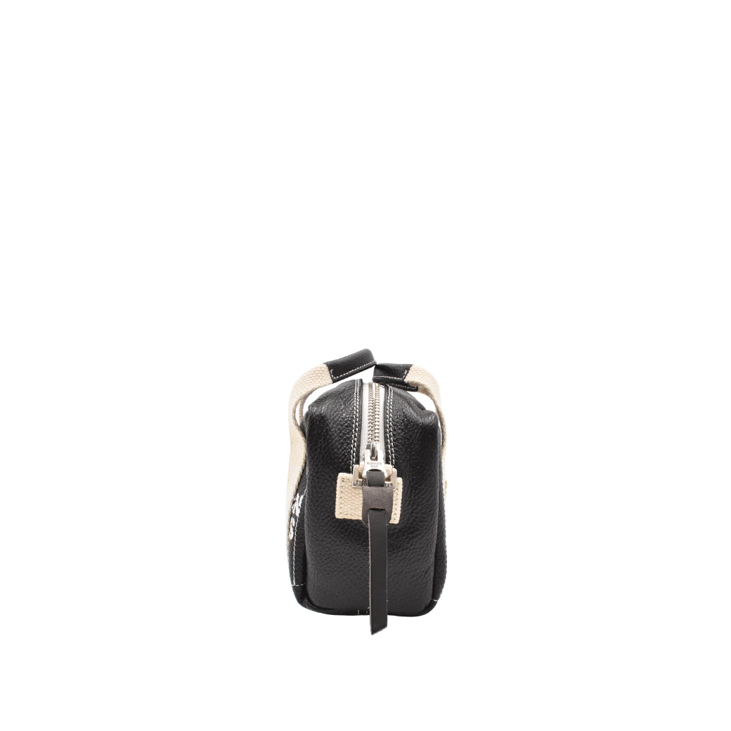 [MANIKOMIO DSGN]BB/ GENUINE LEATHER BLACK