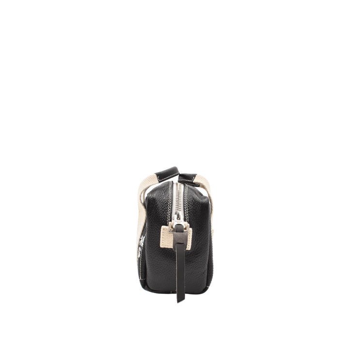 [MANIKOMIO DSGN]BB/ GENUINE LEATHER BLACK