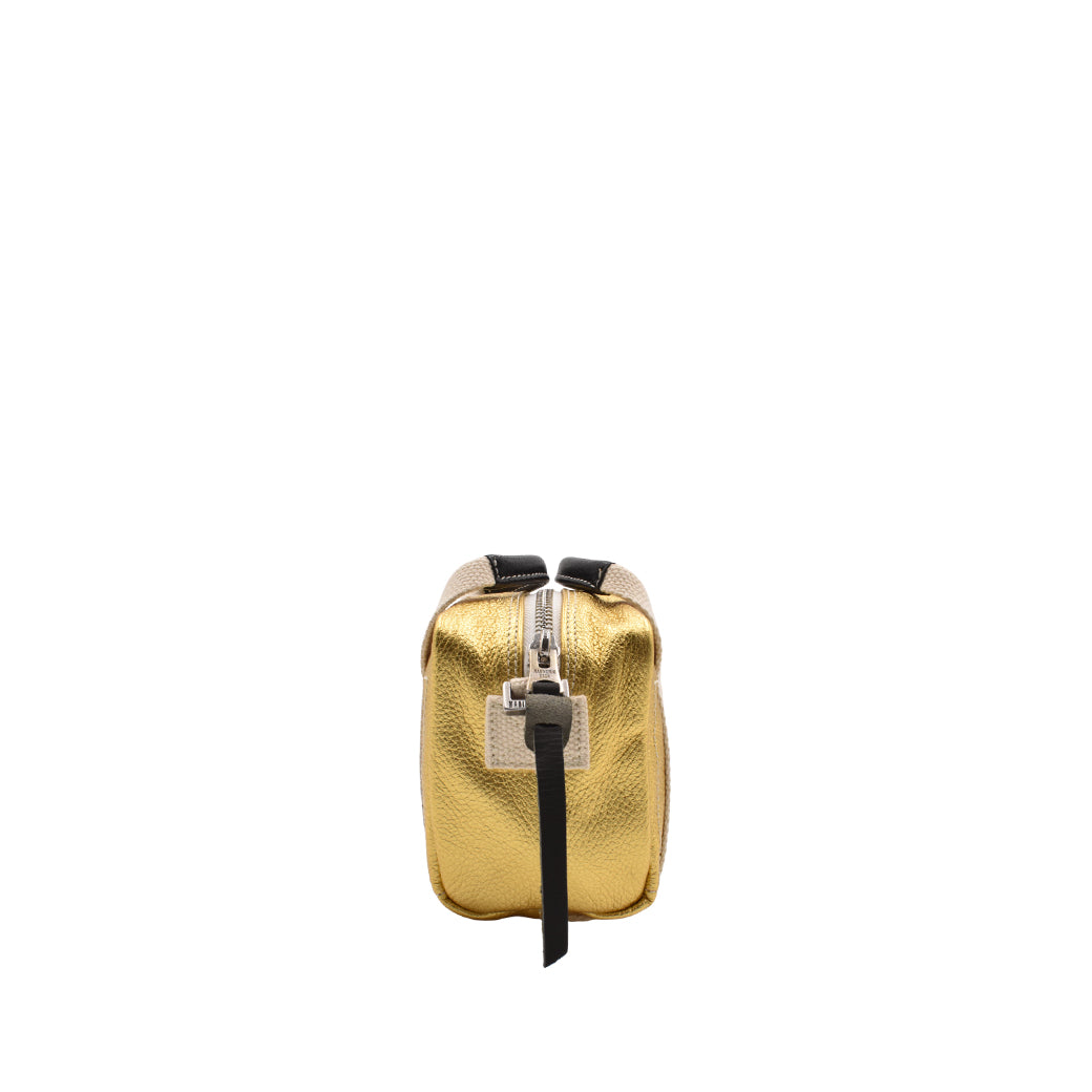 [MANIKOMIO DSGN]BB/ GENUINE LEATHER GOLD