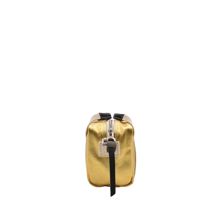 [MANIKOMIO DSGN]BB/ GENUINE LEATHER GOLD