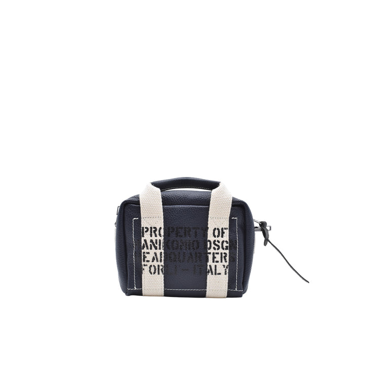 [MANIKOMIO DSGN]BB/ GENUINE LEATHER NAVY BLUE