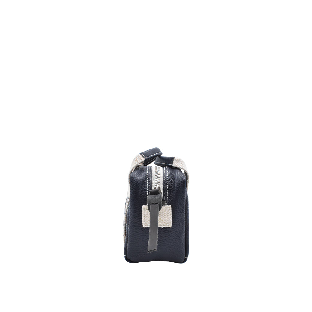 [MANIKOMIO DSGN]BB/ GENUINE LEATHER NAVY BLUE
