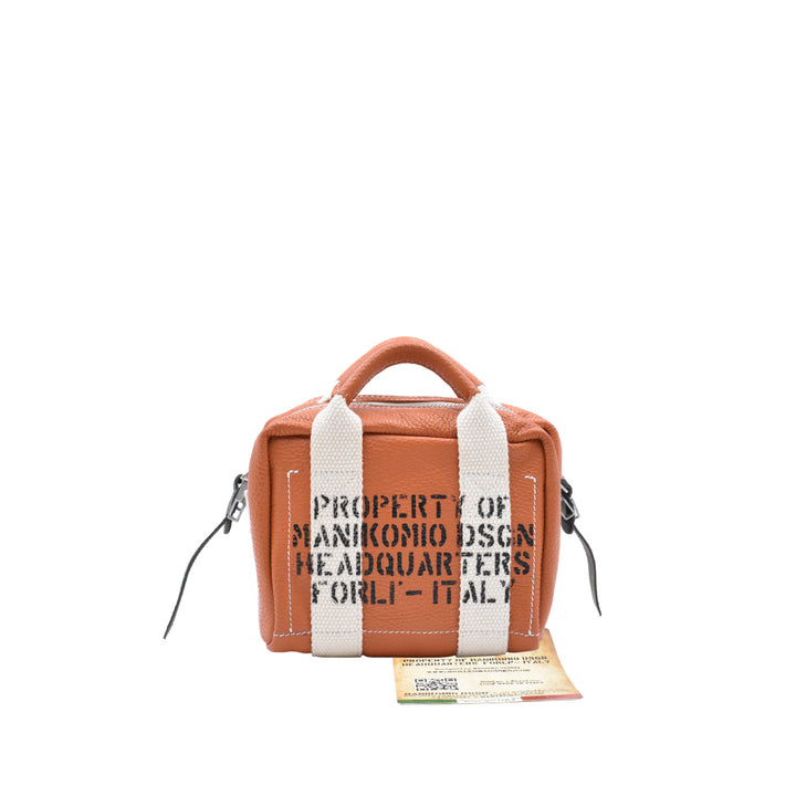 [MANIKOMIO DSGN]BB/ GENUINE LEATHER ORANGE