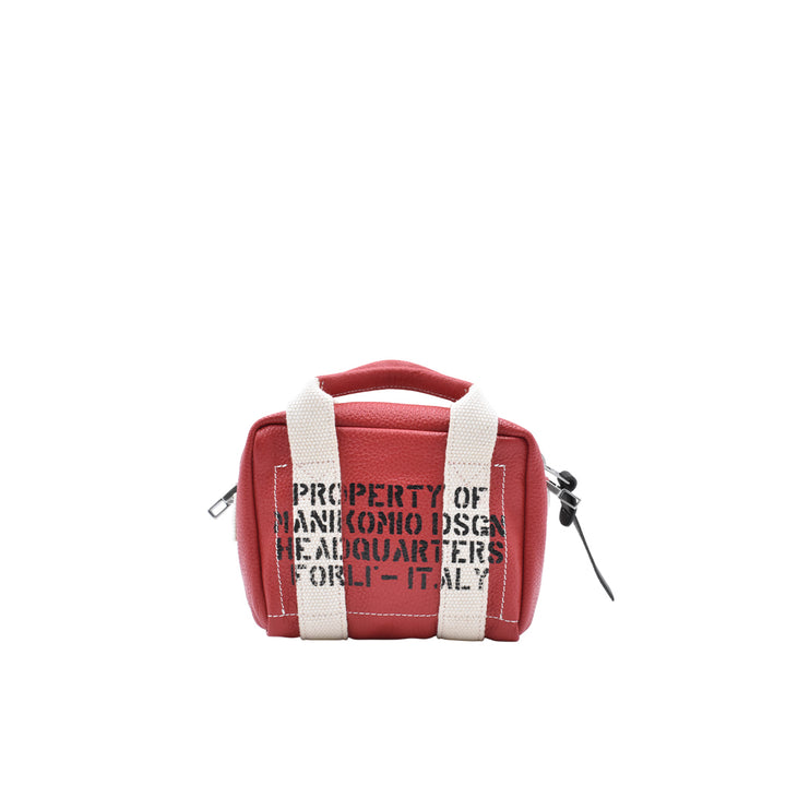 [MANIKOMIO DSGN]BB/ GENUINE LEATHER RED