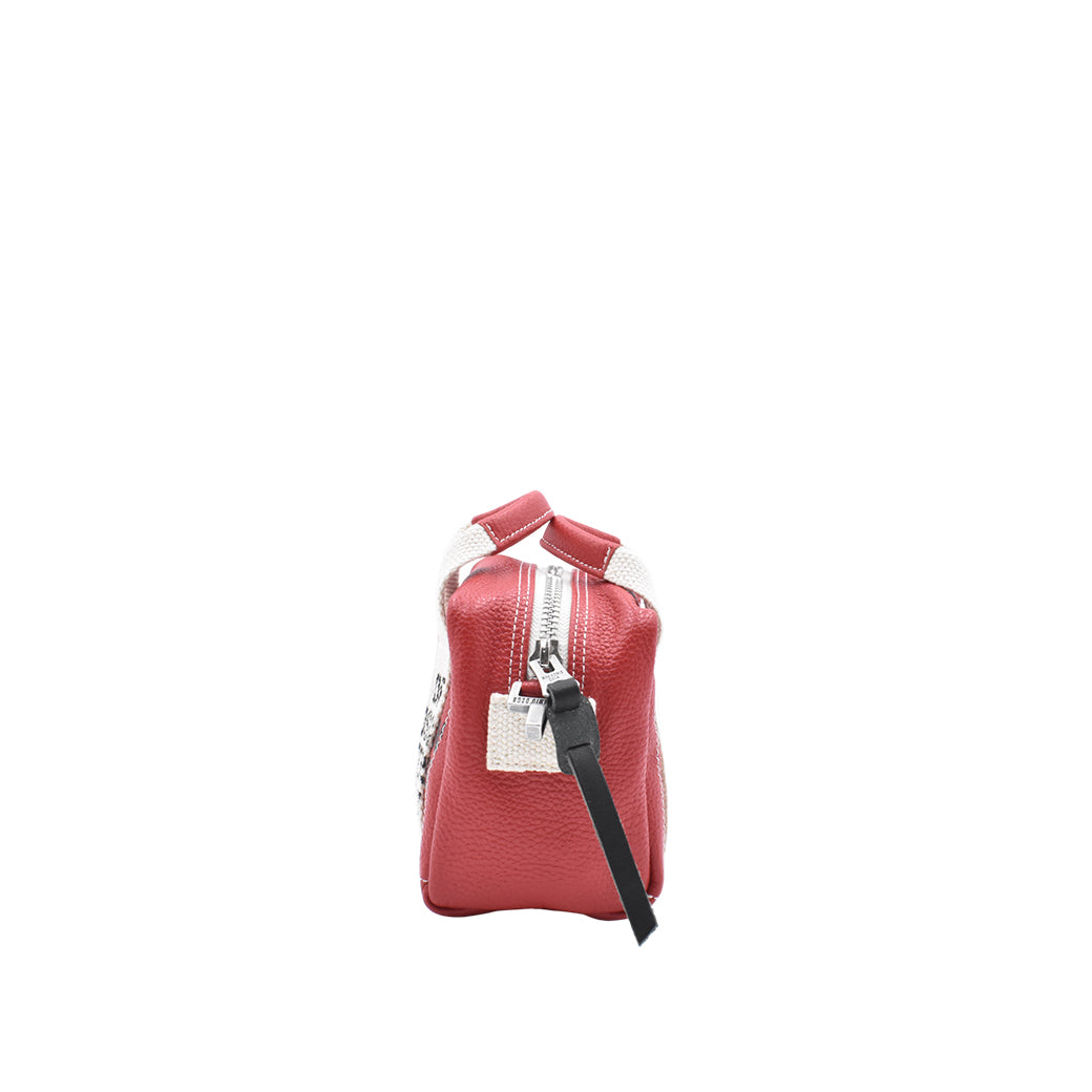[MANIKOMIO DSGN]BB/ GENUINE LEATHER RED