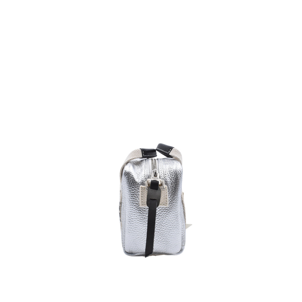 [MANIKOMIO DSGN]BB/ GENUINE LEATHER SILVER