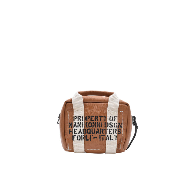 [MANIKOMIO DSGN]BB/ GENUINE LEATHER TOBACCO