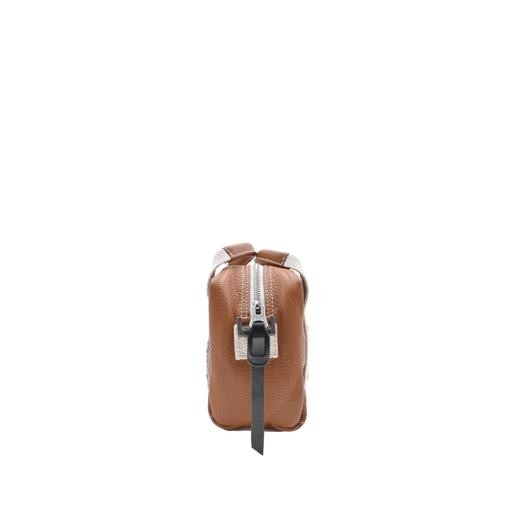 [MANIKOMIO DSGN]BB/ GENUINE LEATHER TOBACCO