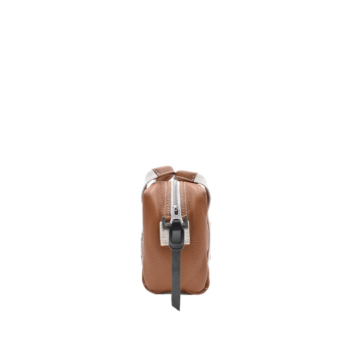 [MANIKOMIO DSGN]BB/ GENUINE LEATHER TOBACCO