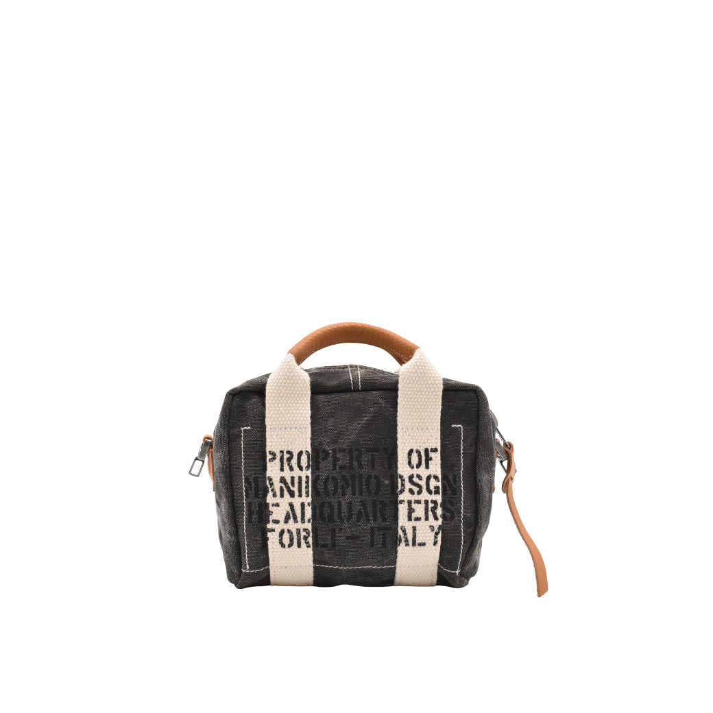 [MANIKOMIO DSGN] BB / HERITAGE OLONA COTTON BLACK