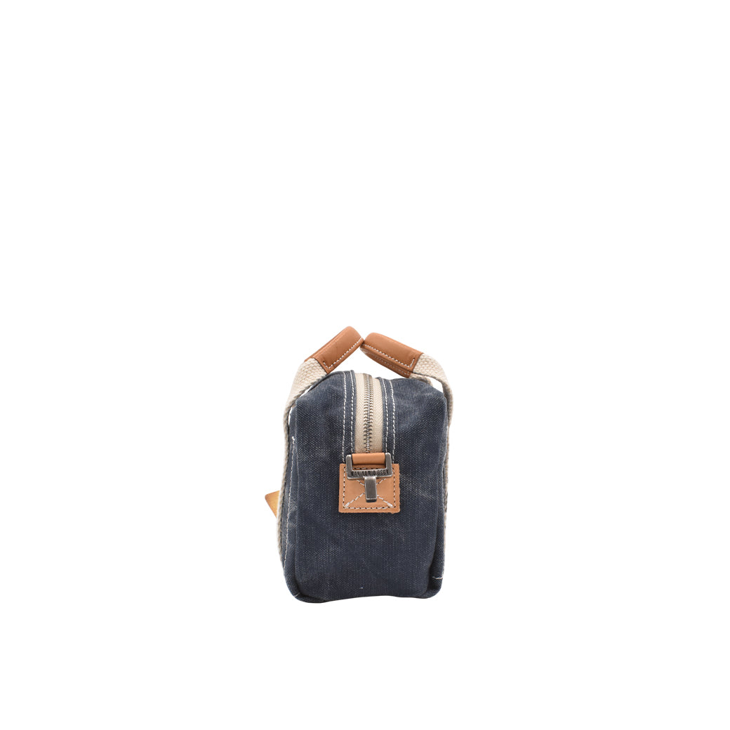 【MANIKOMIO DSGN】BB / HERITAGE OLONA COTTON  NAVY BLUE