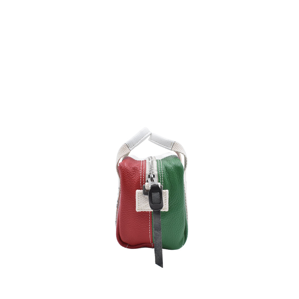 [MANIKOMIO DSGN]BB / ITALIAN FLAG LEATHER