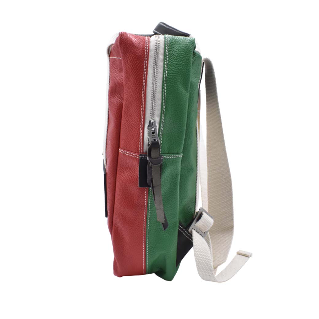 【MANIKOMIO DSGN】BPCK / ITALIAN FLAG LEATHER