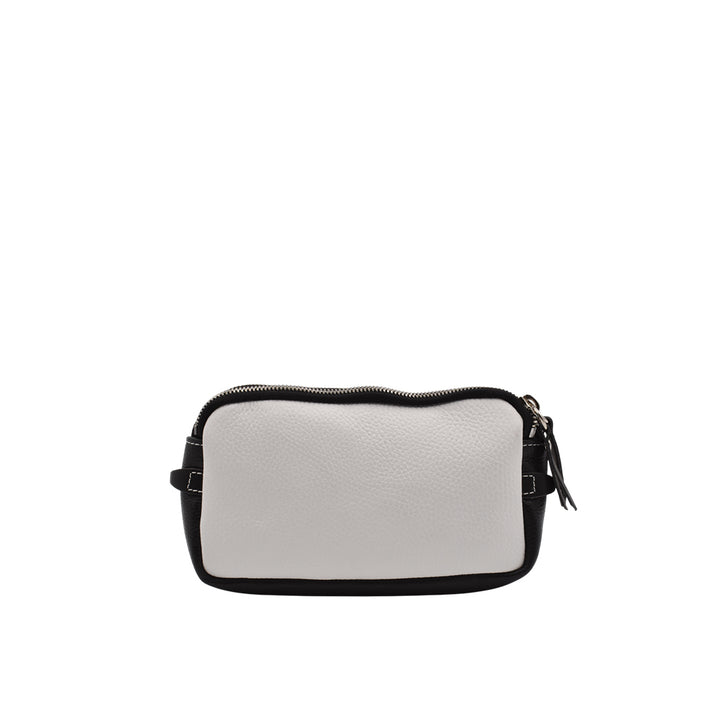 [MANIKOMIO DSGN] BORBELLO / GENUINE LEATHER WHITE/BLACK