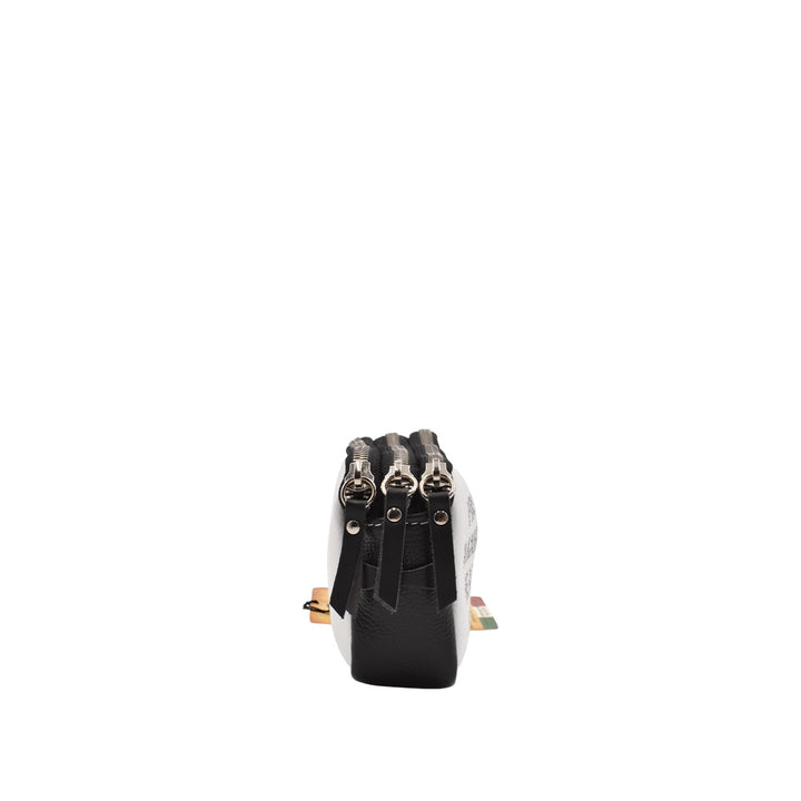 [MANIKOMIO DSGN] BORBELLO / GENUINE LEATHER WHITE/BLACK