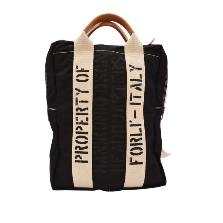 【MANIKOMIO DSGN】BPCK STRONG / FLY VELA NYLON　BLACK