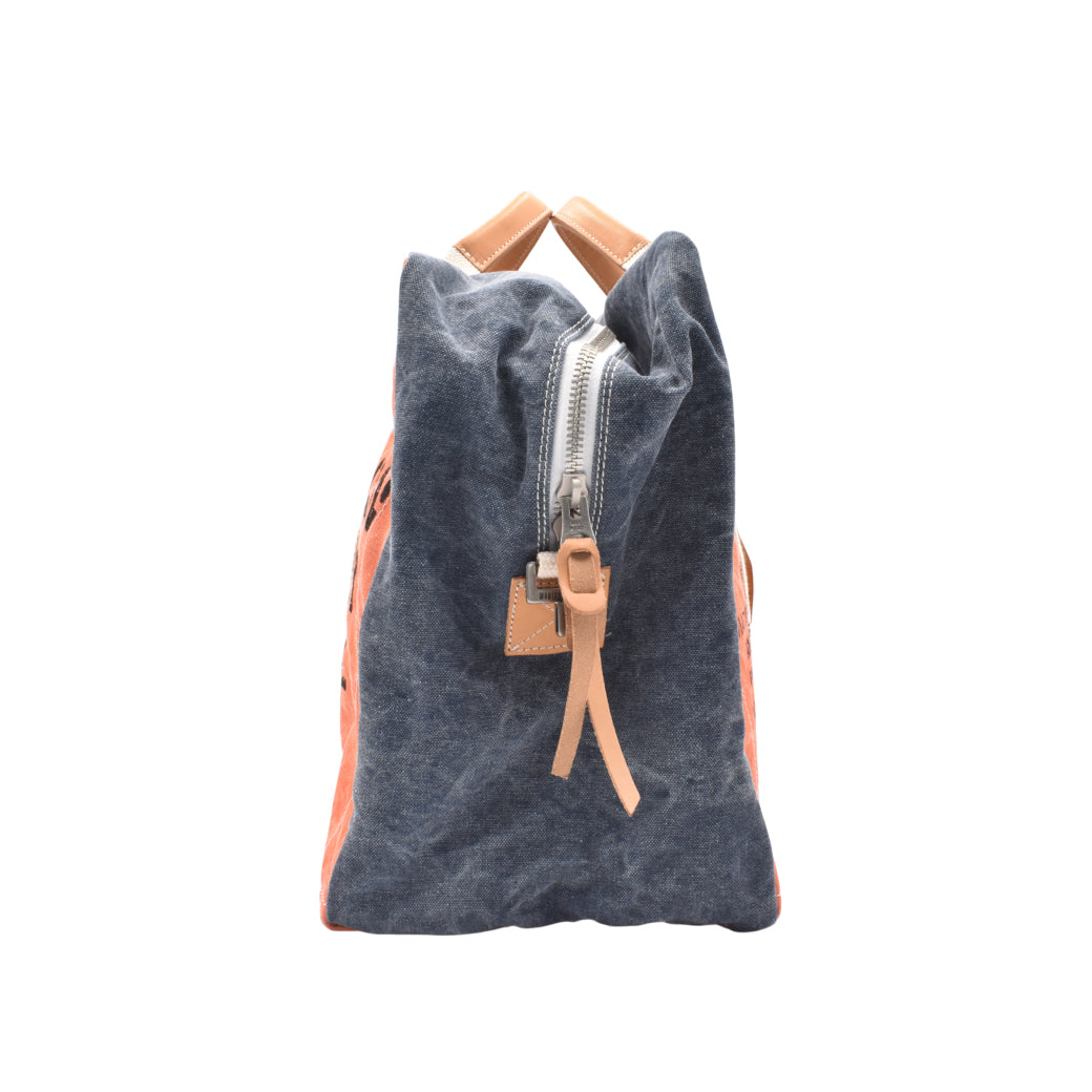 [MANIKOMIO DSGN] ICON / HERITAGE OLONA COTTON ORANGE/NAVY