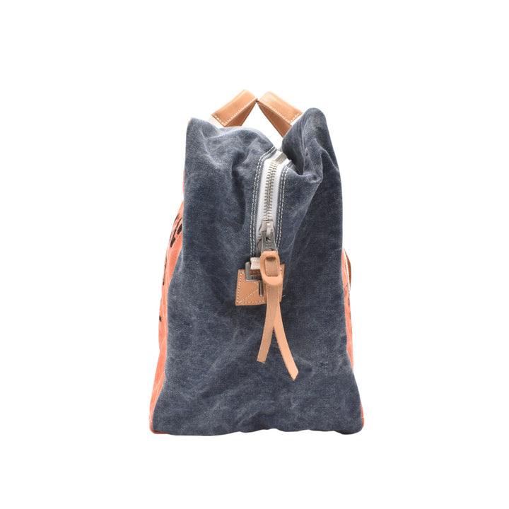 [MANIKOMIO DSGN] ICON / HERITAGE OLONA COTTON ORANGE/NAVY