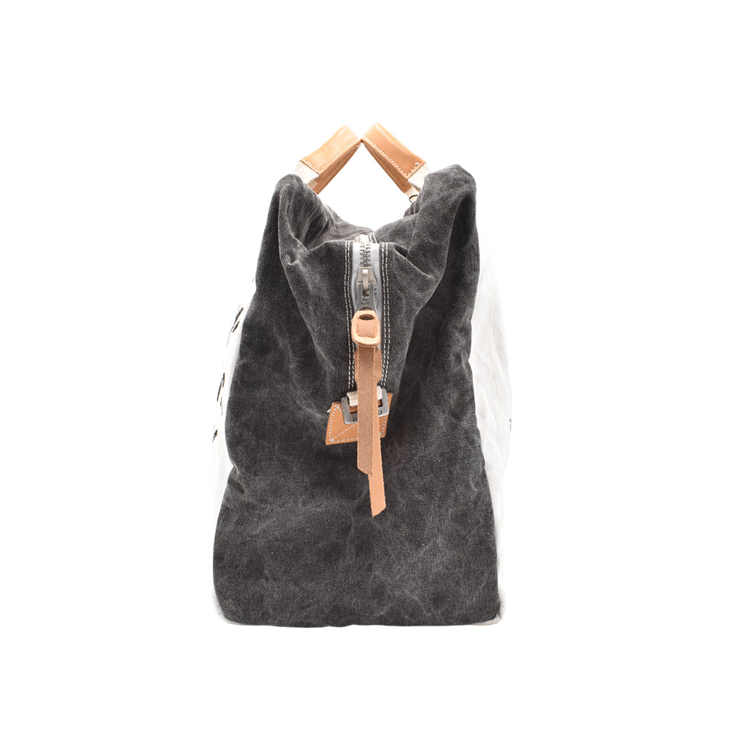 [MANIKOMIO DSGN] ICON / HERITAGE OLONA COTTON OFF WHITE/BLACK