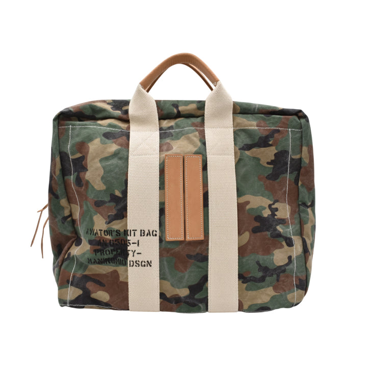 【MANIKOMIO DSGN】  ICON / HERITAGE OLONA COTTON  US CAMO