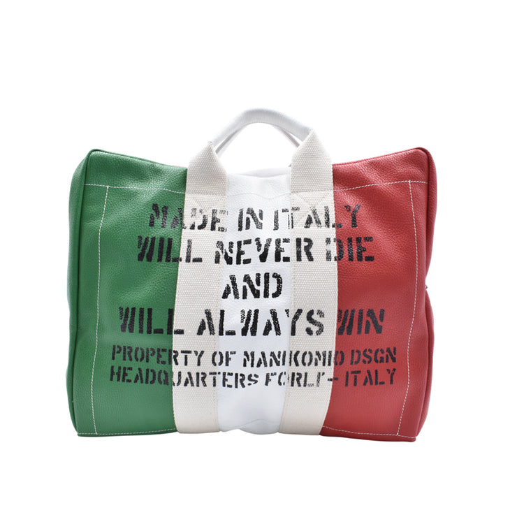 公式]【MANIKOMIO DSGN】ICON / ITALIAN FLAG LEATHER – Zen Style
