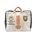 【MANIKOMIO DSGN】 ICON PATCH / HERITAGE OLONA COTTON OFF WHITE/BLACK