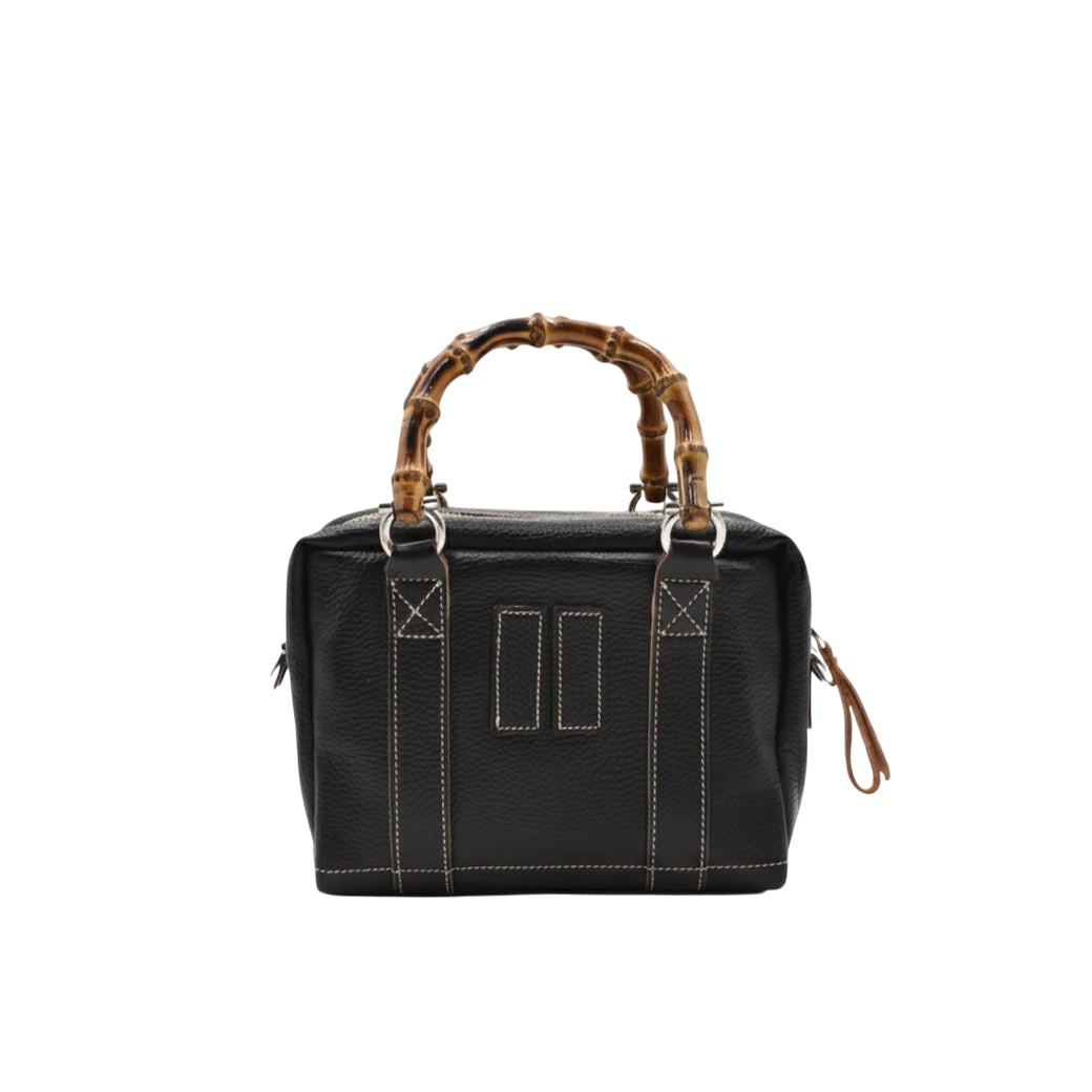 【MANIKOMIO DSGN】MARTY / BAMBOO LEATHER BLACK