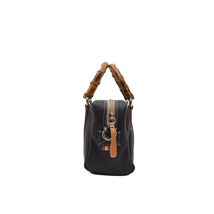 [MANIKOMIO DSGN] MARTY / BAMBOO LEATHER NAVY BLUE