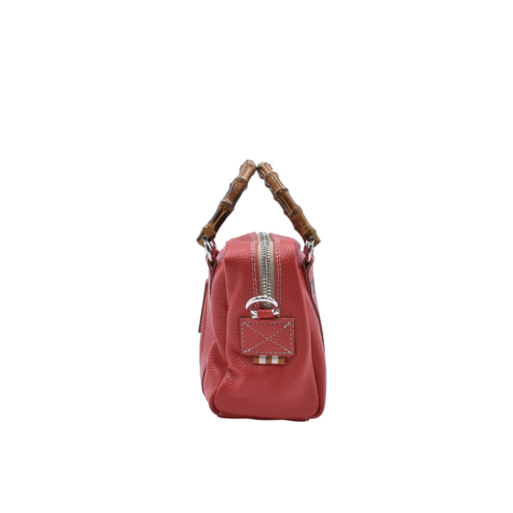 【MANIKOMIO DSGN】MARTY / BAMBOO LEATHER RED