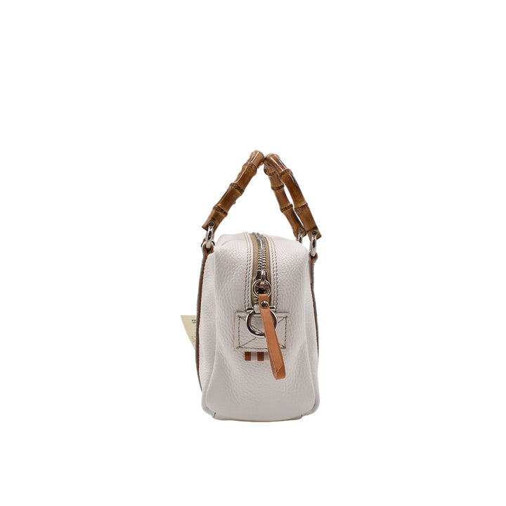 【MANIKOMIO DSGN】MARTY / BAMBOO LEATHER WHITE