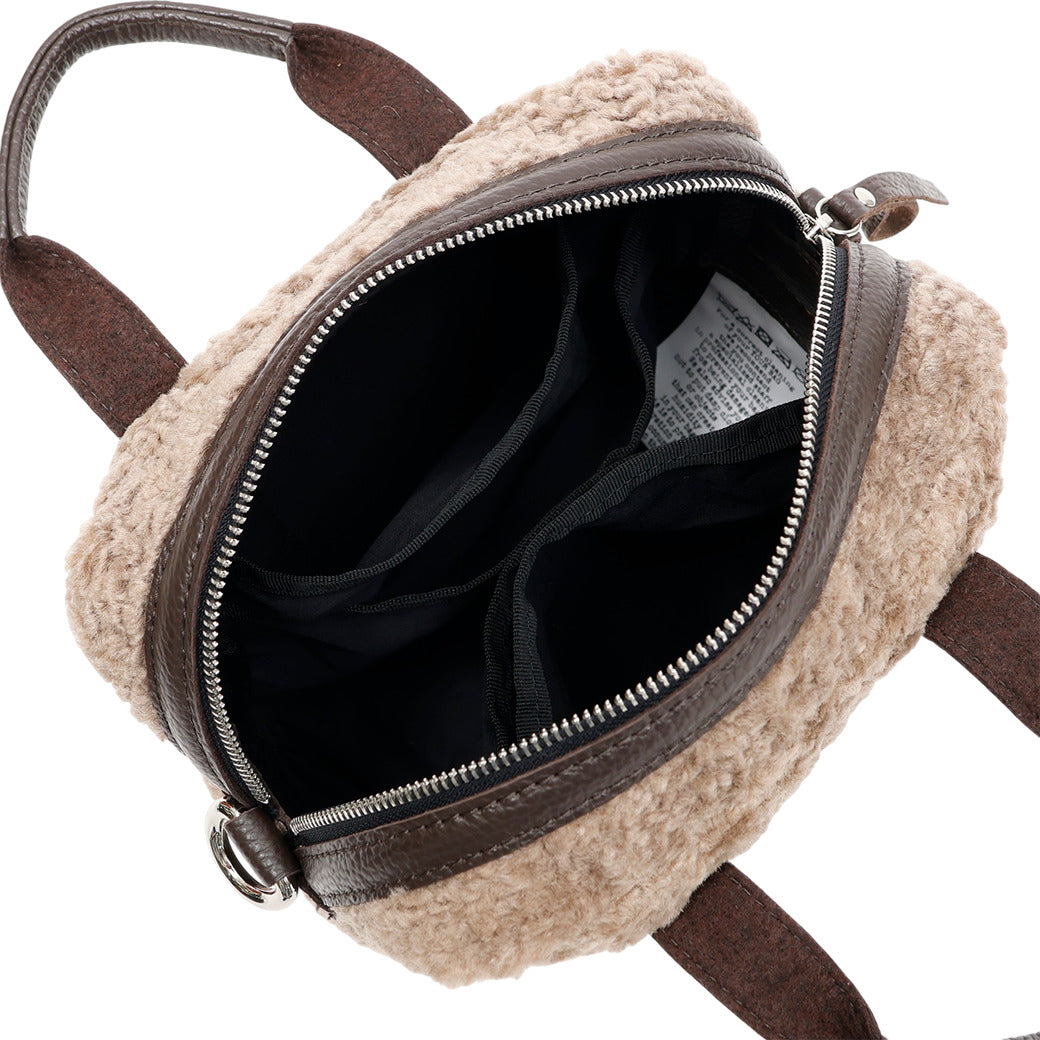 【MANIKOMIO DSGN】MARTY / ECO FUR BLACK