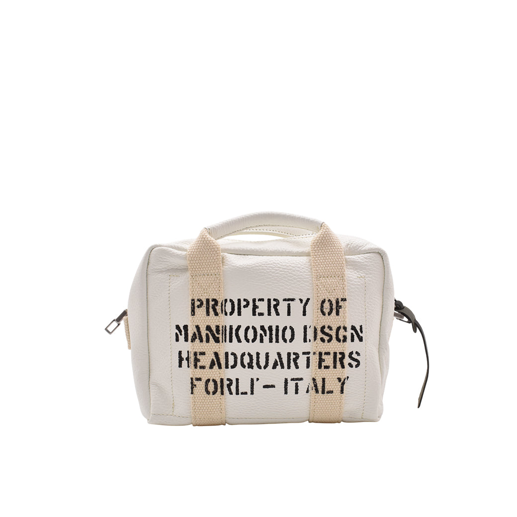 [MANIKOMIO DSGN] MARTY/ GENUINE LEATHER ALL WHITE