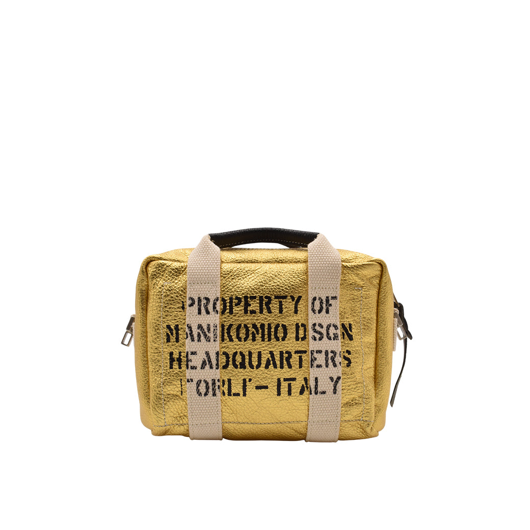 [MANIKOMIO DSGN] MARTY/ GENUINE LEATHER GOLD