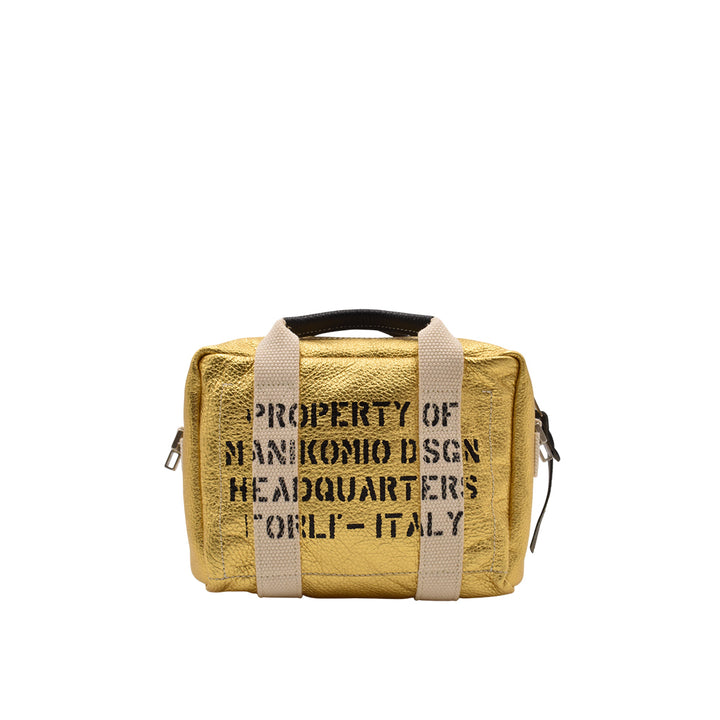 [MANIKOMIO DSGN] MARTY/ GENUINE LEATHER GOLD