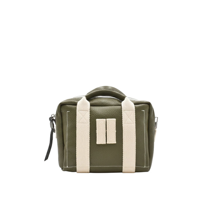 [MANIKOMIO DSGN] MARTY/ GENUINE LEATHER MILITARY GREEN