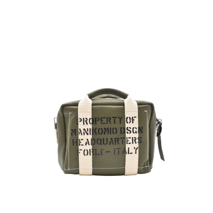 [MANIKOMIO DSGN] MARTY/ GENUINE LEATHER MILITARY GREEN