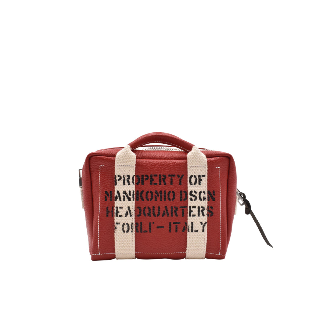 [MANIKOMIO DSGN] MARTY/ GENUINE LEATHER RED