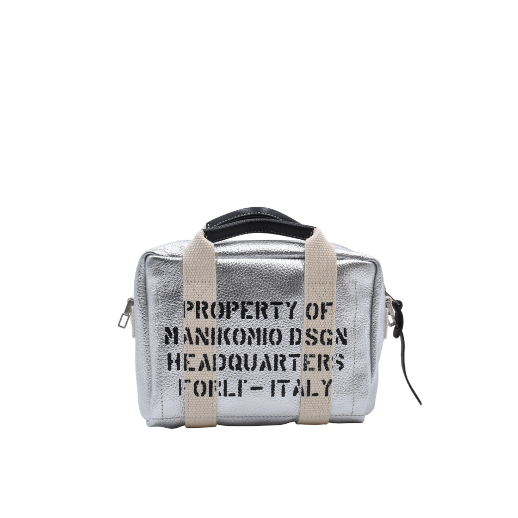 【MANIKOMIO DSGN】MARTY/ GENUINE LEATHER SILVER