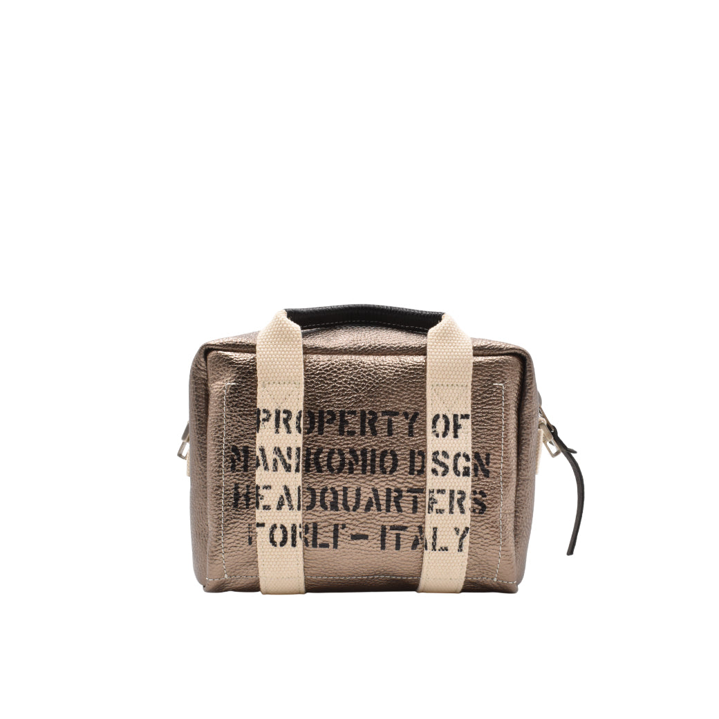 [MANIKOMIO DSGN] MARTY/ GENUINE LEATHER STEEL