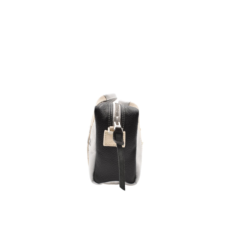 [MANIKOMIO DSGN] MARTY/ GENUINE LEATHER WHITE/BLACK