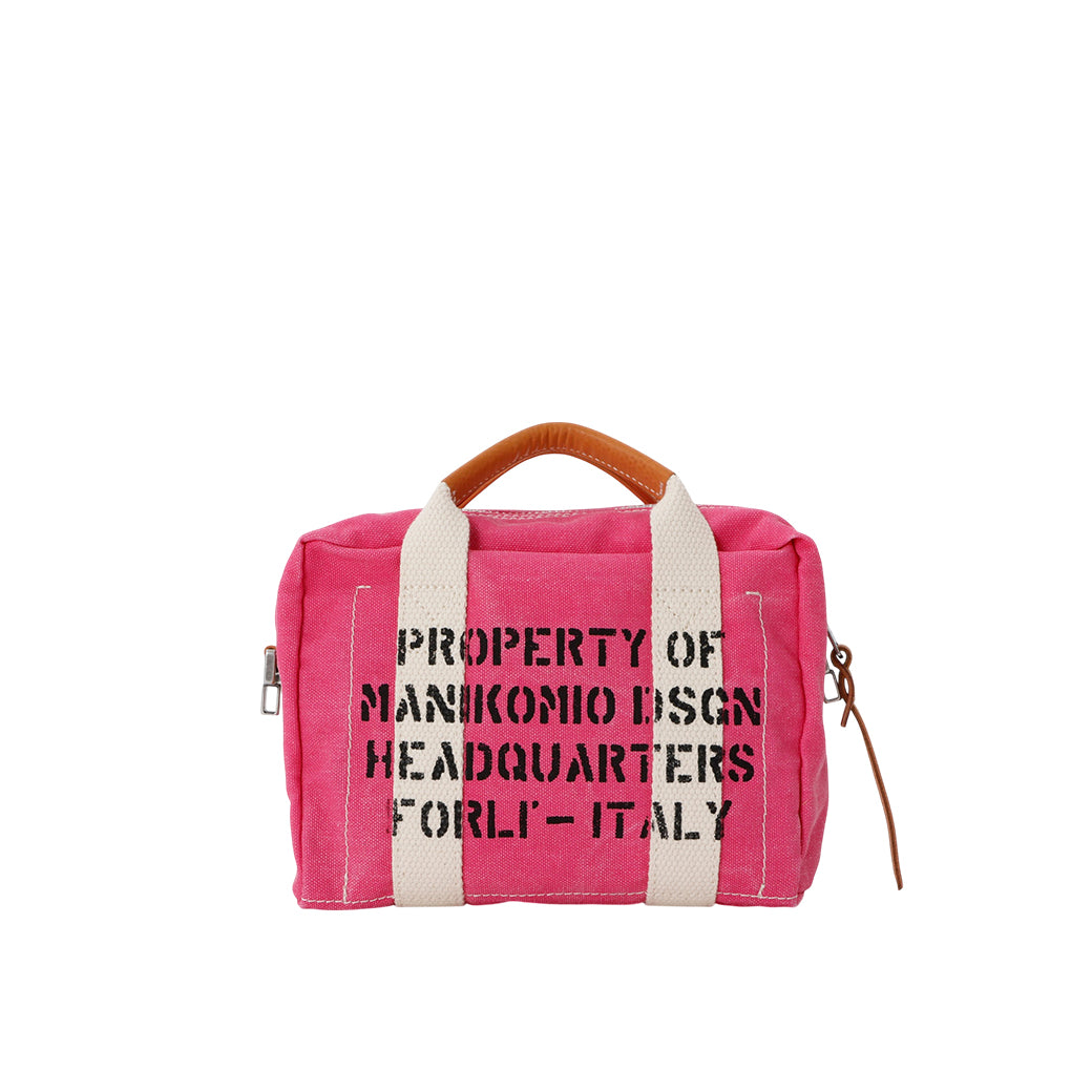 【MANIKOMIO DSGN】MARTY/ HERITAGE OLONA COTTON FUCSIA