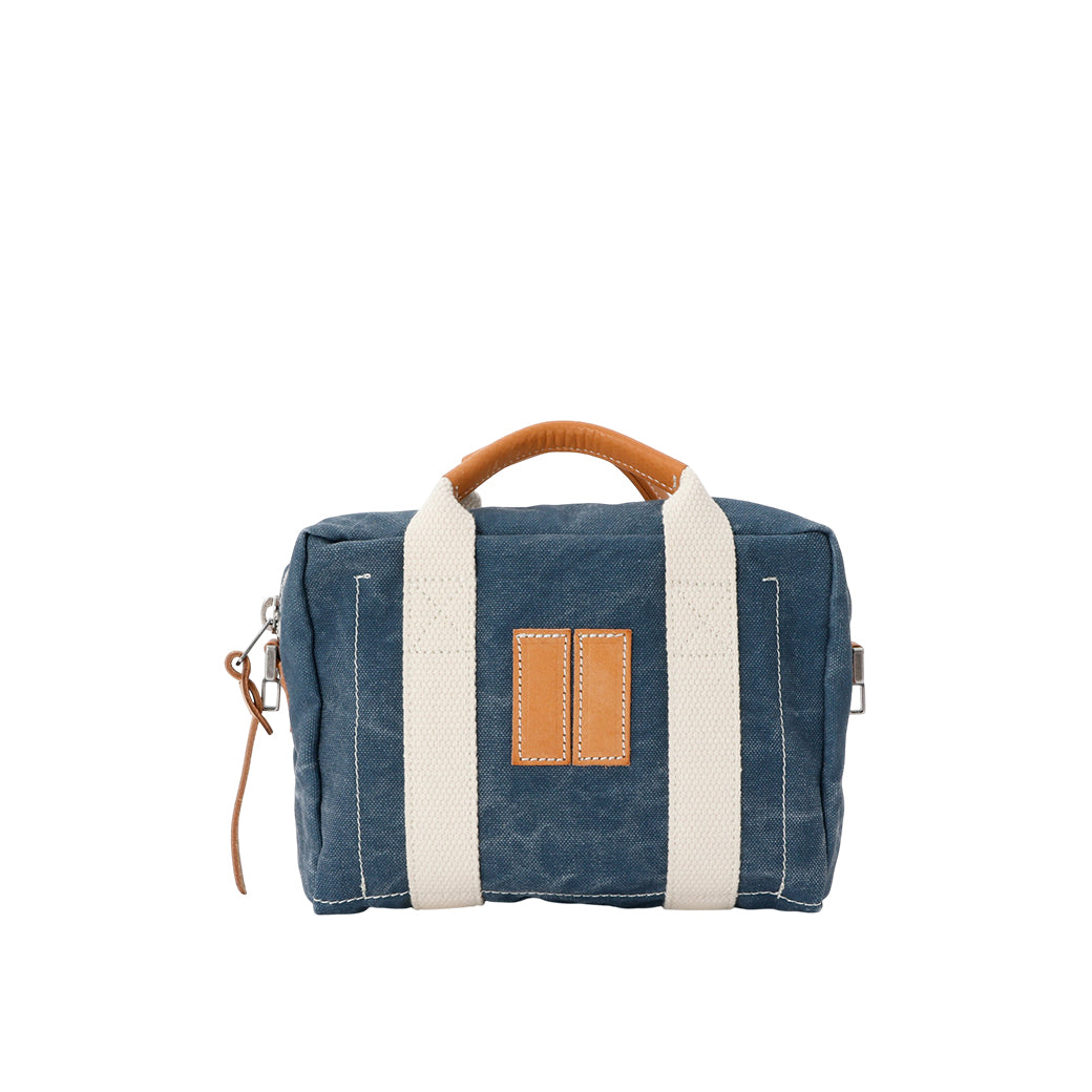 【MANIKOMIO DSGN】MARTY/ HERITAGE OLONA COTTON NAVY BLUE