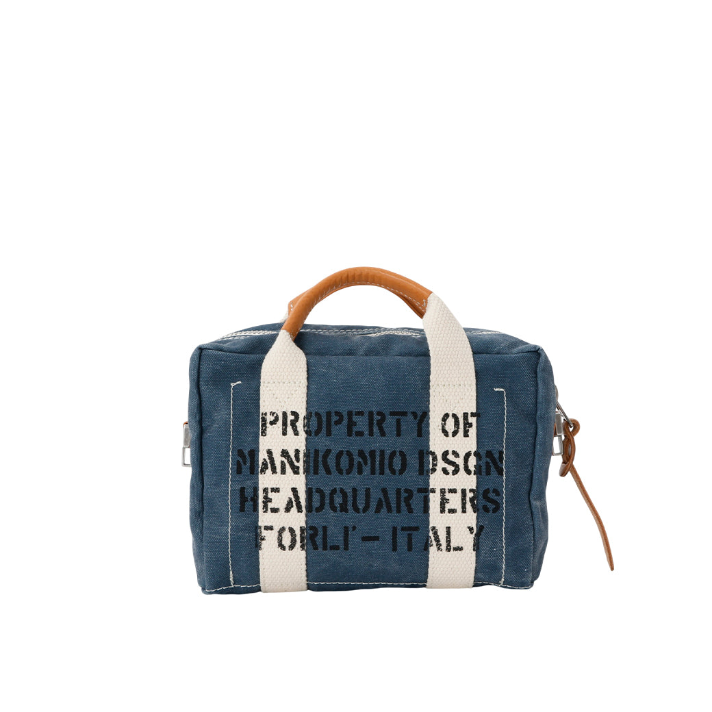 【MANIKOMIO DSGN】MARTY/ HERITAGE OLONA COTTON NAVY BLUE