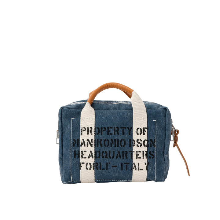 【MANIKOMIO DSGN】MARTY/ HERITAGE OLONA COTTON NAVY BLUE